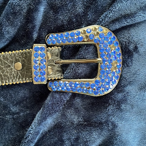 Aqua Blue BB Simon Belt display picture 3
